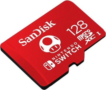 Карта microSD SanDisk Nintendo Switch 128 ГБ