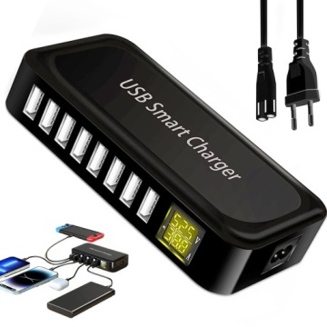Usb Nabíječka Pro Apple, Iphone, Kindle 8-PORTOVÁ