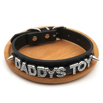 Панк-заклепки Daddys Good Boy Воротник-колье Ожерелья Гей-педик Femboy Trans