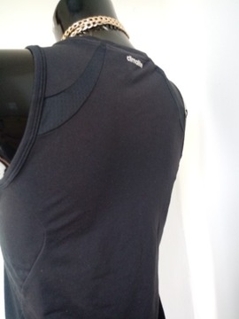 ADIDAS sportowa bluzka top czarna Climalite S 36