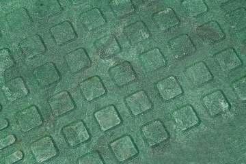 ЗАКРЫТЫЙ люк для септика, крышка колодца, зеленый, 75см, садовый, ДО 1,5 ТОНН