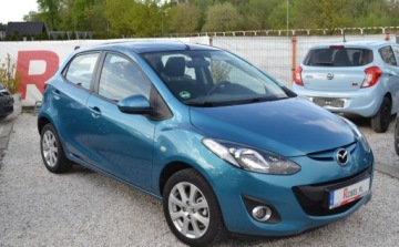 Mazda 2 II Hatchback 3d Facelifting 1.3 MZR 75KM 2012 Mazda 2 1.3 - bezwypadkowe - Klima - grzane fotele, SUPER STAN 1.3 Benzyna, zdjęcie 8