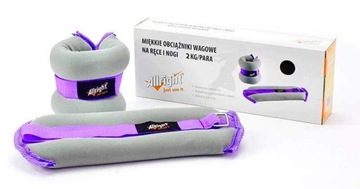 ALLRIGHT OBCIĄŻNIKI MIĘKKIE 2x1 kg FE08016