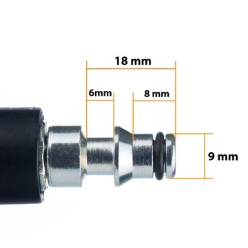 WĄŻ 5M CLICK-M22 QUICK CONNECT MYJKA CIŚNIENIOWA LAVOR STM GALAXY PREDRATOR