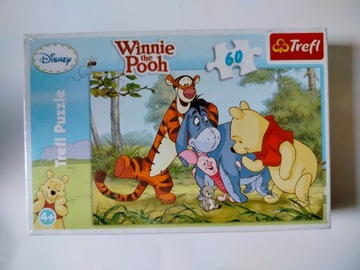 Puzzle Kubuś Puchatek i Przyjaciele 60 el. 17221 Trefl