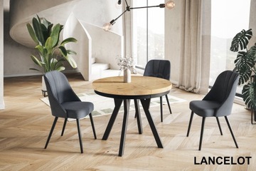 Стол круглый раздвижной EVO 100/200 С КРЫШКОЙ