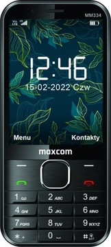 Мобильный телефон Maxcom Classic MM334 2 МБ черный