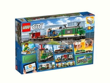 LEGO City 60198 Товарный поезд 1226 деталей НОВЫЙ.