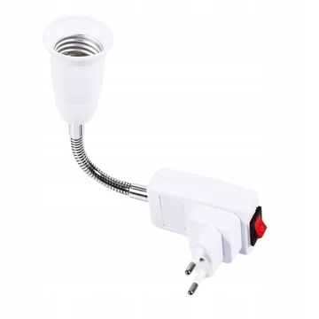 ADAPTER ŻARÓWKI E27 WTYCZKA EU