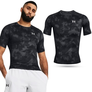 KOSZULKA MĘSKA UNDER ARMOUR TERMOAKTYWNA T-SHIRT TRENINGOWY SPORT 1383321