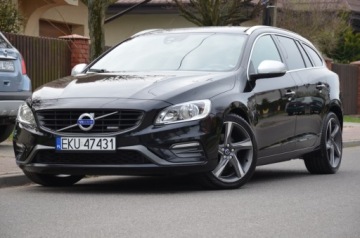 Volvo V60 I Kombi Facelifting 2.0 D4 DRIVE-E 181KM 2015 SUPER R-DESIGN 2.0D4 181KM LIFT SERWIS 100%ORG.LAKIER! NAVI SKÓRA+ALCANTARA, zdjęcie 1