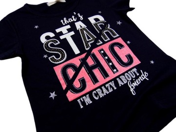 ФУТБОЛКА для девочек с коротким рукавом 064 CHIC 18.ru