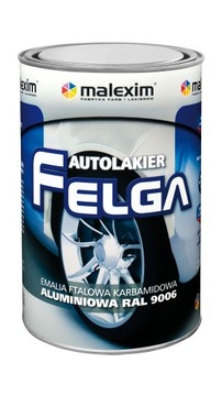 Farba do felg 700ml aluminiowa metaliczna 0.7L RAL9006