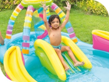 Надувная игровая площадка RAINBOW Pool Intex 56137