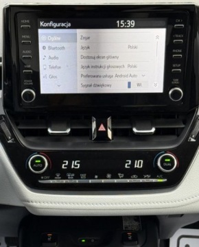 Toyota Corolla XII TS Kombi 1.8 Hybrid 122KM 2021 Toyota Corolla Head-Up, Salon Polska, Serwis ASO, Kamera,czujniki przod i, zdjęcie 8