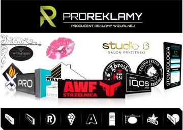 Баннер-коробка из фрезерованного дибонда ПРЕМИУМ 200х50см - ПРОИЗВОДИТЕЛЬ -