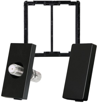 Модуль спутниковой розетки типа F для корпусов MIUUN