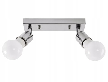 LAMPA SUFITOWA PLAFON REFLEKTOR METAL LINE CHROM 2