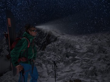 Latarka Czołowa Czołówka LED Taktyczna Fenix HM65R Akumulatorowa USB 1400lm