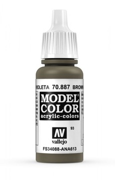 Цвет модели Vallejo 70.887 US OLIVE DRAB 17 мл