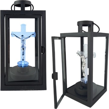 ФОНАРЬ С КРЕСТОМ СВЕТОДИОДНЫЙ КРЕСТ ДЛЯ ТОБИЛЬНОГО ФОНАРЯ R6 БАТАРЕИ ЧЕРНЫЙ КАРТРИДЖ