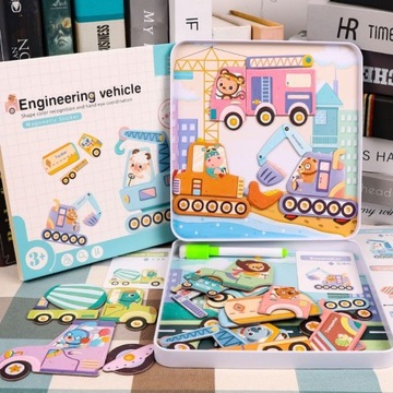 ДЕРЕВЯННЫЕ БЛОКИ, МАГНИТНЫЕ ТРАНСПОРТНЫЕ СРЕДСТВА ЗКБ-2021