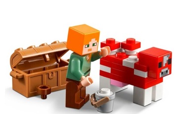 LEGO MINECRAFT 21179 ДОМ В ГРЖИБЬЕ