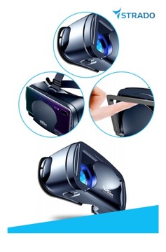 Очки VRG PRO 3D VR для вашего телефона + BT Remote