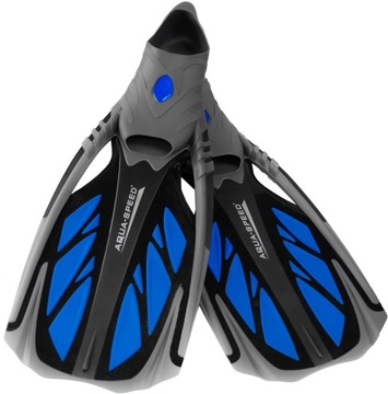 Płetwy długie donurkowania snorkelingu INOX r. 38-39 kol.11