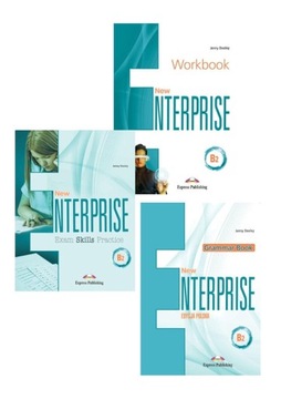 New Enterprise B2 zestaw: SB, WB, Grammar B, Exam Practice 2nd Ed +DigiBook
