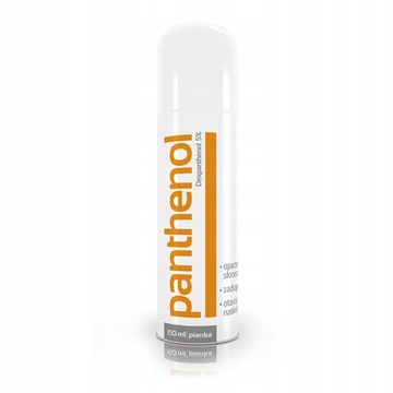 Panthenol pianka na oparzenia słoneczne 150ml