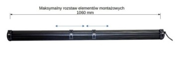 Галогенная рабочая лампа LED панель CREE COMBO 612 Watt 112 см