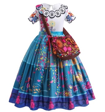 Платье -платье замаскированное Encanto mirabel Мадригал Бал Карнавал 152 158 см