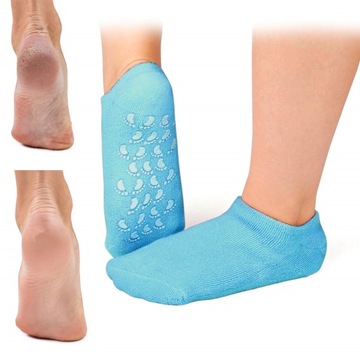 УВЛАЖНЯЮЩИЕ ГЕЛЕВЫЕ НОСКИ ДЛЯ ДОМАШНЕГО СПА