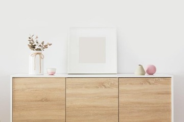 Рамка BOX белая 3D глубиной 30х30 см для фотографий ART