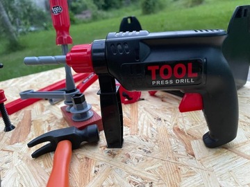 ДЕТСКИЙ ЯЩИК ДЛЯ ИНСТРУМЕНТОВ НАБОР ИНСТРУМЕНТОВ