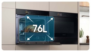 Комплект бытовой техники SAMSUNG NV7B7997AAK + MG22T8254AB духовка с камерой + микроволновая печь