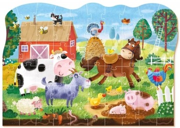 ПАЗЛ ДОДО ЖИВОТНЫЕ ДЕРЕВЕНСКИЕ ПРИКЛЮЧЕНИЯ 60 ШТУК