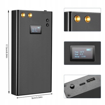 АППАРАТ ДЛЯ ТОЧЕЧНОЙ СВАРКИ С ЖК-дисплеем ДЛЯ 32650, 26650, 18650 ЯЧЕЙ, С USB-ПЕРЕЗАРЯЖКОЙ