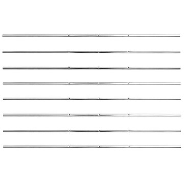 Pręty do piłkarzyków, 8 szt., 15,9 mm