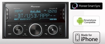 PIONEER MVH-S620BT RADIO MOC 4X50 BT USB FLAC MP3