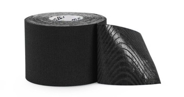 Plastry kinezjologiczne w rolce SELECT K-Tape 5 m czarne