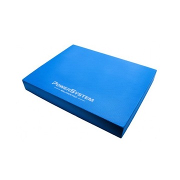 POWER-SYSTEM mata do równowagi balance pad physio niebieska