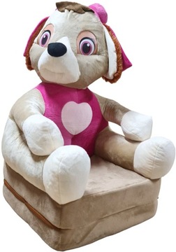 ПЛЮШЕВЫЙ СКЛАДНОЙ СТУЛ, МАСКОТ ПУФФЛЕ