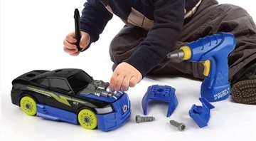 SAMOCHÓD DO ROZKRĘCANIA WIERTARKA ZESTAW MECHANIKA