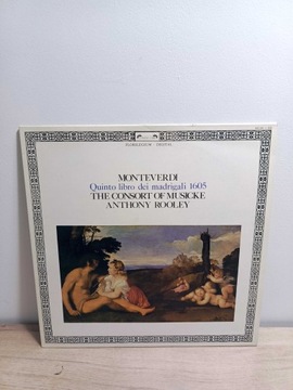 Monteverdi The Consort Of Musicke A.Rooley Quinto Libro Dei Madrigali 1605