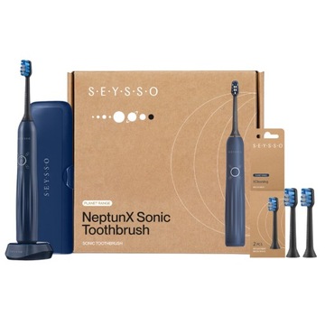 Szczoteczka soniczna SEYSSO NeptunX + 2 końcówki