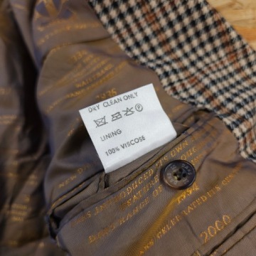 Куртка шерсть меринос кашемир DAKS LONDON Винтаж Casual WADES 52