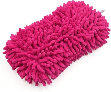 2W1 DUŻA GĄBKA DO MYCIA SAMOCHODU AUTA Z MIKROFIBRY MYJKA Z UCHWYTEM