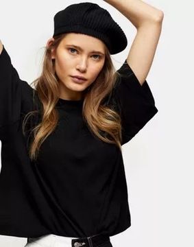 TOPSHOP DAMSKI T-SHIRT BIAŁY KLASYCZNY 32-34 1RNS